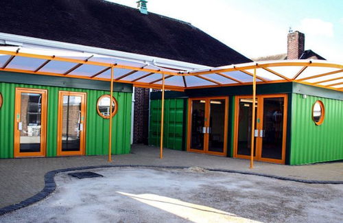 集裝箱建筑案例丨秉持可持續原則,國內外回收改造后的集裝箱建筑